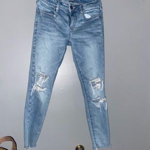 Size four american eagle jeans worn three times